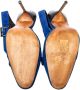 Manolo Blahnik Pre-owned Suede sandals Blue Dames - Thumbnail 5