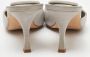 Manolo Blahnik Pre-owned Suede sandals Gray Dames - Thumbnail 5