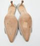 Manolo Blahnik Pre-owned Suede sandals Gray Dames - Thumbnail 6