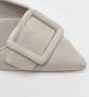 Manolo Blahnik Pre-owned Suede sandals Gray Dames - Thumbnail 7