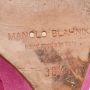 Manolo Blahnik Pre-owned Suede sandals Pink Dames - Thumbnail 7