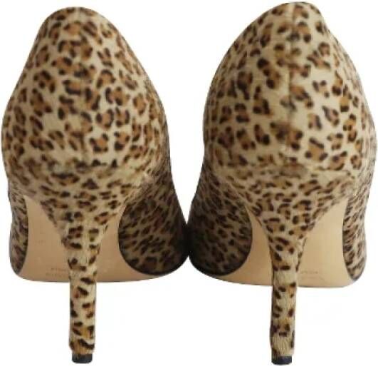 Manolo Blahnik Pre-owned Wool heels Multicolor Dames
