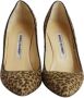 Manolo Blahnik Pre-owned Wool heels Multicolor Dames - Thumbnail 2