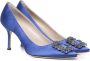 Manolo Blahnik Pumps Blue Dames - Thumbnail 2