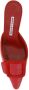 Manolo Blahnik Krokodil-Effect Almond Toe Pumps met Gesp Red Dames - Thumbnail 12