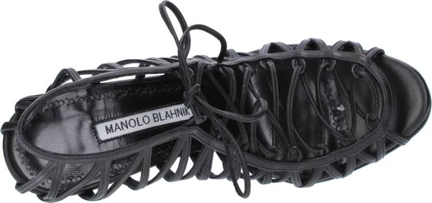 Manolo Blahnik Sandalen met hoge hak