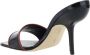 Manolo Blahnik Sandalen met Vierkante Neus en Stiletto Hak Black Dames - Thumbnail 4