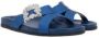 Manolo Blahnik Sandals Blue Dames - Thumbnail 2