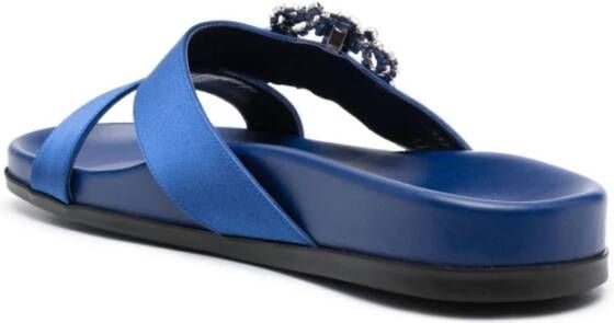 Manolo Blahnik Sandals Blue Dames