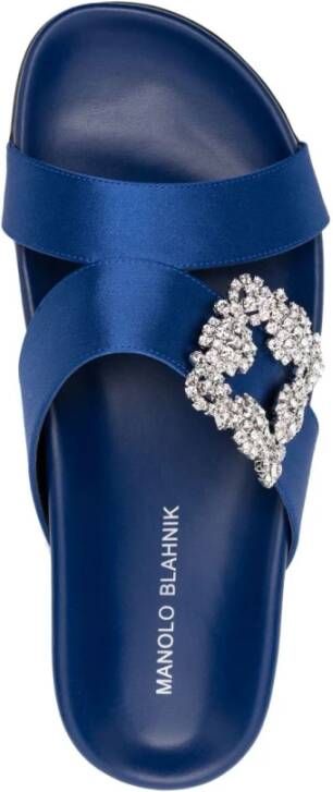 Manolo Blahnik Sandals Blue Dames