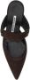 Manolo Blahnik Amandel Teen Suède Stiletto Hiel Pumps Brown Dames - Thumbnail 8