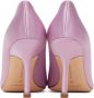 Manolo Blahnik Zijden Satijnen Pumps met 9 cm hak Pink Dames - Thumbnail 3