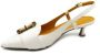 Mara Bini Leren Slingback met Tasbewerking Beige Dames - Thumbnail 2