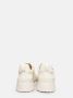 Mara Bini Witte leren sneakers met 4 cm hak - Thumbnail 2