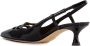 Mara Bini Zwarte Lakleren Slingback Sandalen - Thumbnail 2
