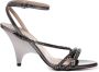 Marc Ellis Grijze Strass Hoge Hak Sandalen Gray Dames - Thumbnail 2