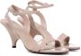 Marc Ellis Nude Leren Sandalen met Tailleband Beige Dames - Thumbnail 3