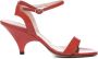 Marc Ellis Rode Leren Sandalen met Tailleband Red Dames - Thumbnail 2