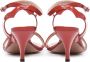 Marc Ellis Rode Leren Sandalen met Tailleband Red Dames - Thumbnail 5