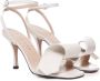 Marc Ellis Witte Leren Sandalen met 9cm Hak White Dames - Thumbnail 3