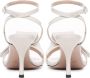 Marc Ellis Witte Leren Sandalen met 9cm Hak White Dames - Thumbnail 6