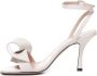 Marc Ellis Witte Leren Sandalen met 9cm Hak White Dames - Thumbnail 7