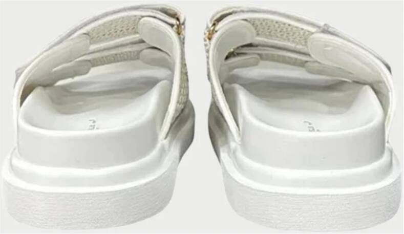 Marc Ellis Witte Sandalen met Dubbele Band