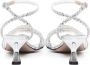 Marc Ellis Zilveren Strass Enkelband Sandalen Gray Dames - Thumbnail 5