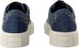 Marc Jacobs Blauwe katoenen sneakers met veters aan de bovenkant - Thumbnail 2