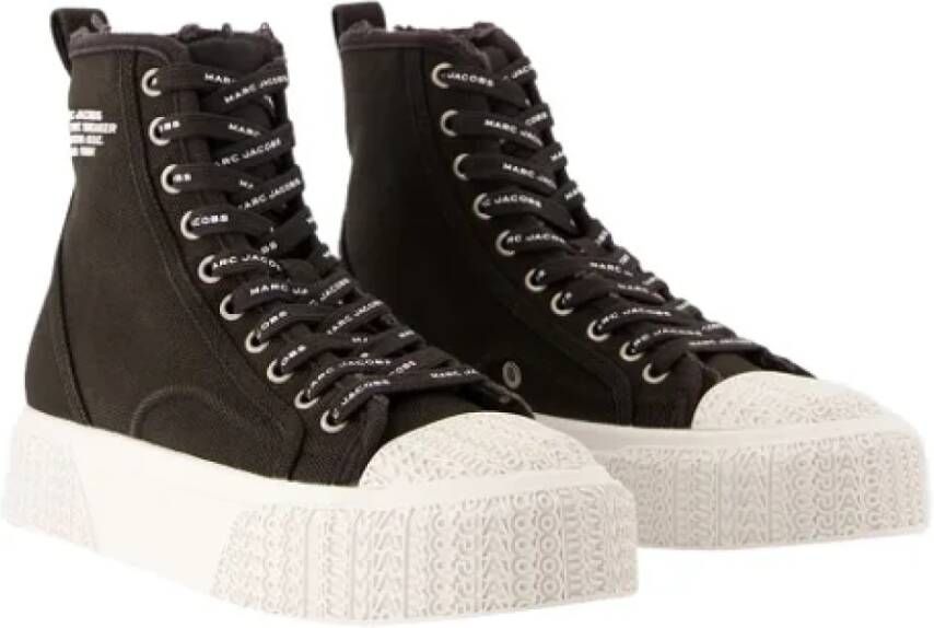 Marc Jacobs Cotton sneakers Black Dames