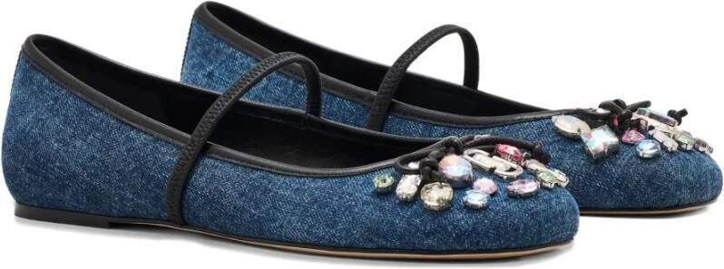 Marc Jacobs Denim Sabrina Ballerina Schoenen