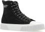 Marc Jacobs Zwarte hoge sneakers van katoenrubber Black Dames - Thumbnail 4