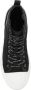 Marc Jacobs Zwarte hoge sneakers van katoenrubber Black Dames - Thumbnail 6