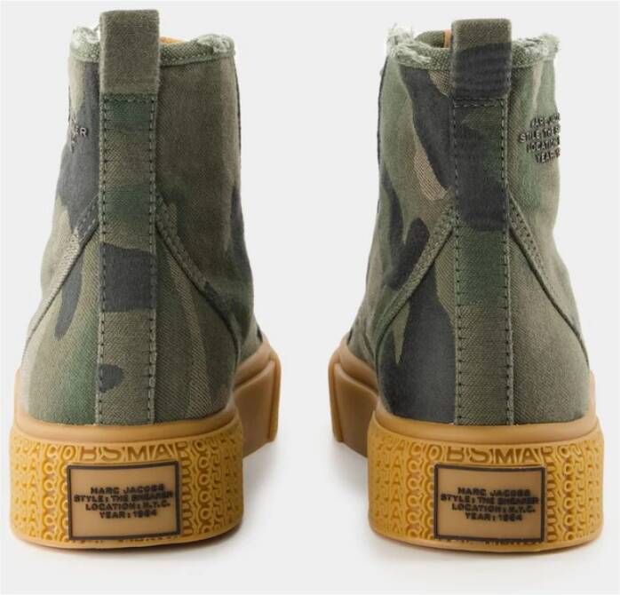 Marc Jacobs Gedrukte Camo High Top Sneakers