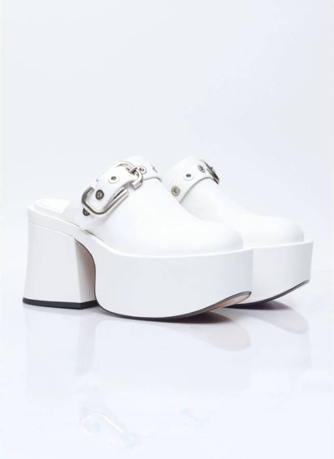 Marc Jacobs Heeled Mules White Dames