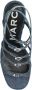 Marc Jacobs Blauwe katoenen hoge hak sandalen - Thumbnail 3