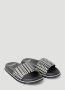 Marc Jacobs The Slide Monogram slippers Zwart - Thumbnail 7