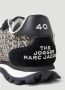 Marc Jacobs Logo Jacquard Jogger Sneakers Zwart Dames - Thumbnail 8