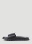Marc Jacobs The Medallion slippers met logo-reliëf Zwart - Thumbnail 3