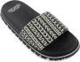 Marc Jacobs Monogram Slide Sandalen Black Dames - Thumbnail 5