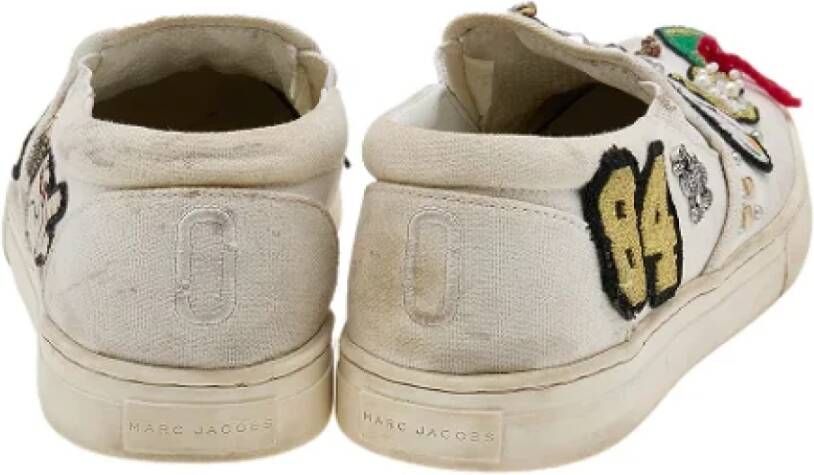 Marc Jacobs Pre-owned Canvas sneakers White Dames