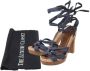 Marc Jacobs Pre-owned Denim sandals Blue Dames - Thumbnail 7