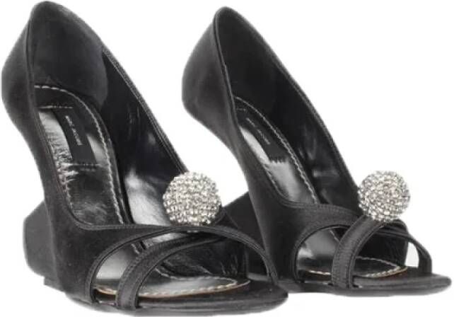 Marc Jacobs Pre-owned Fabric heels Black Dames