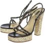Marc Jacobs Pre-owned Fabric sandals Black Dames - Thumbnail 3