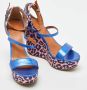 Marc Jacobs Pre-owned Fabric sandals Blue Dames - Thumbnail 4