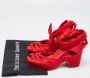 Marc Jacobs Pre-owned Fabric sandals Red Dames - Thumbnail 9