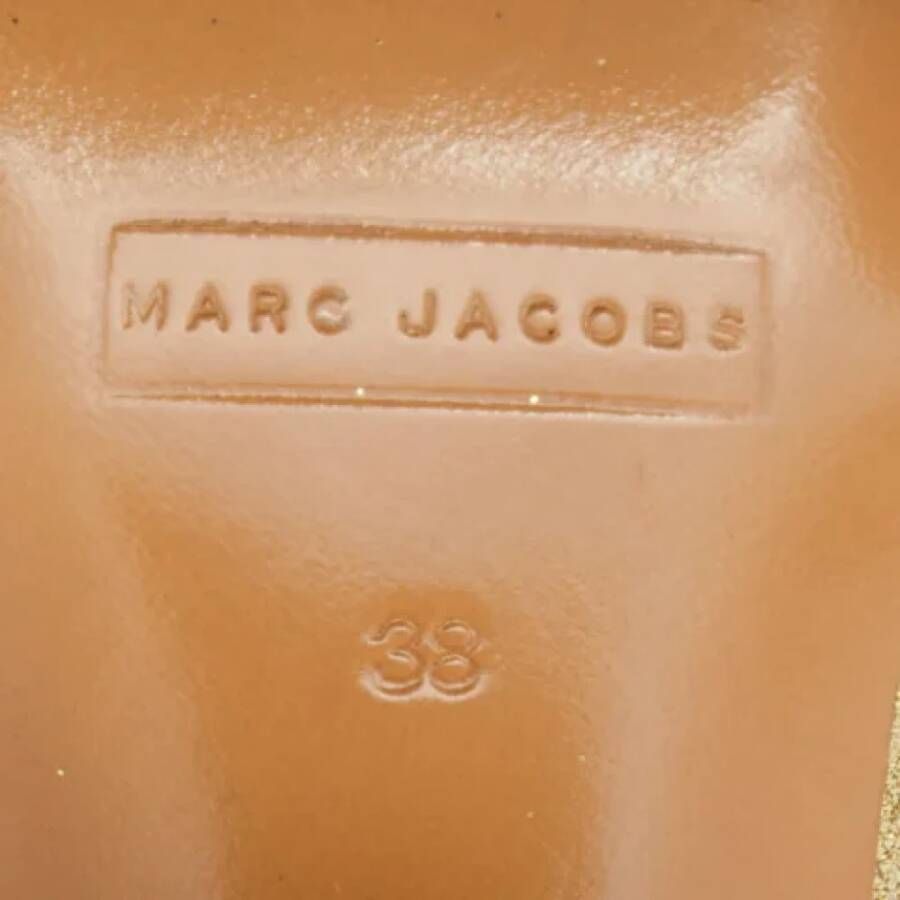 Marc Jacobs Pre-owned Fabric sandals Yellow Dames