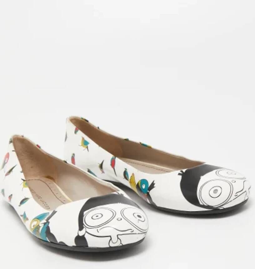 Marc Jacobs Pre-owned Leather flats White Dames