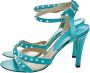 Marc Jacobs Pre-owned Leather sandals Blue Dames - Thumbnail 3