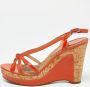 Marc Jacobs Pre-owned Leather sandals Orange Dames - Thumbnail 2
